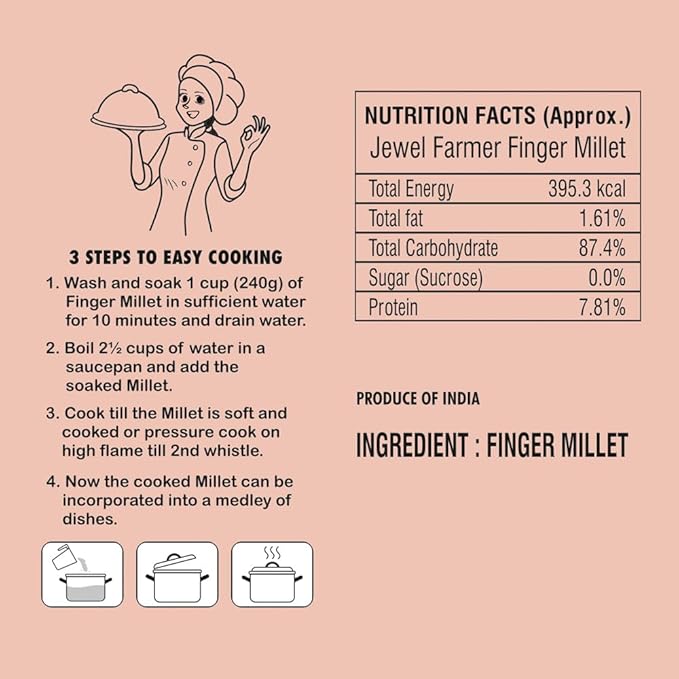 ragi,finger millet - 500g