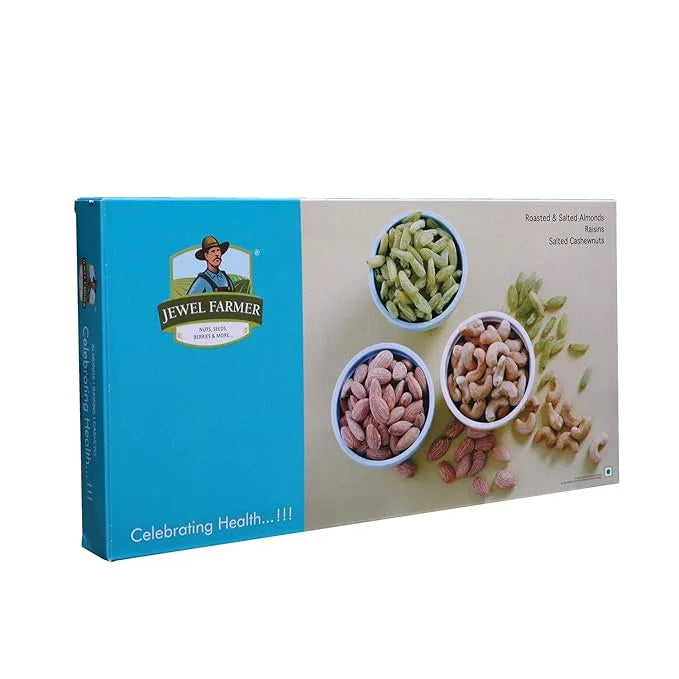 premium dry fruits gift pack – 3 in 1 combo box