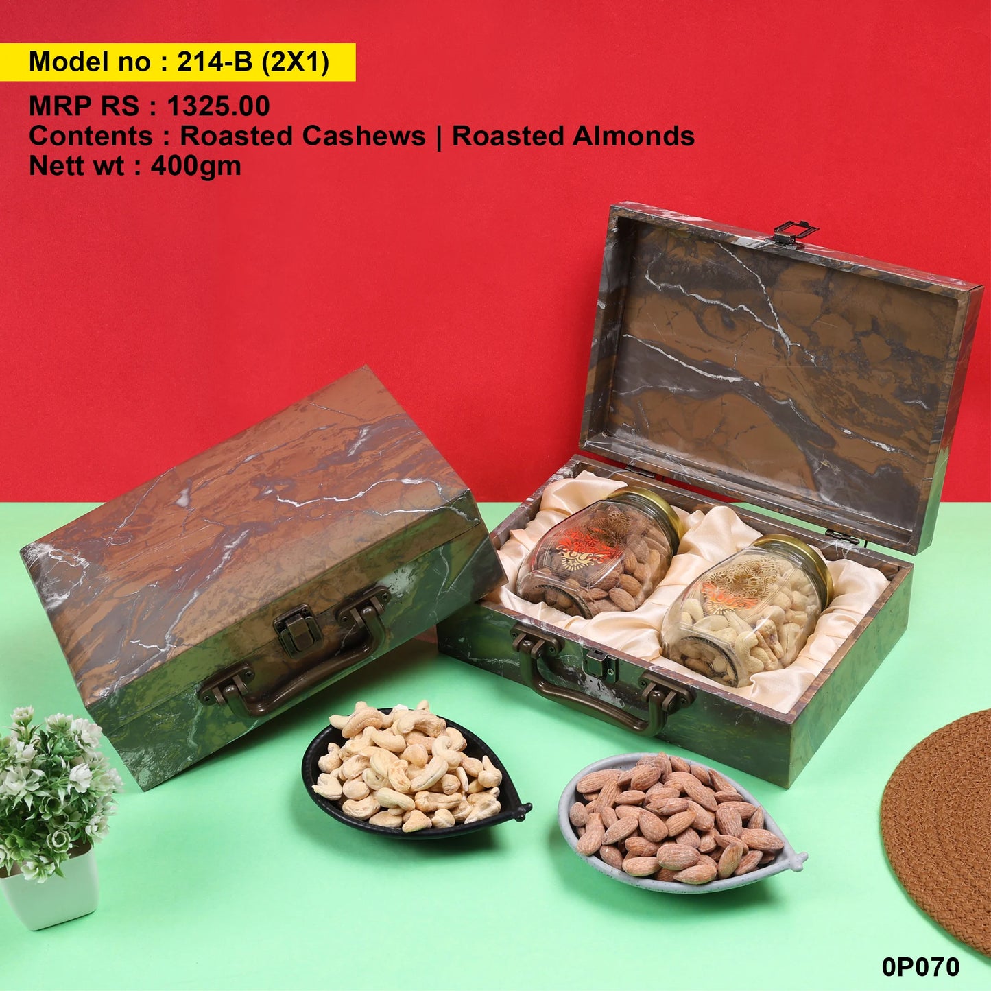 premium gift box | model no : 214-b (2x1)