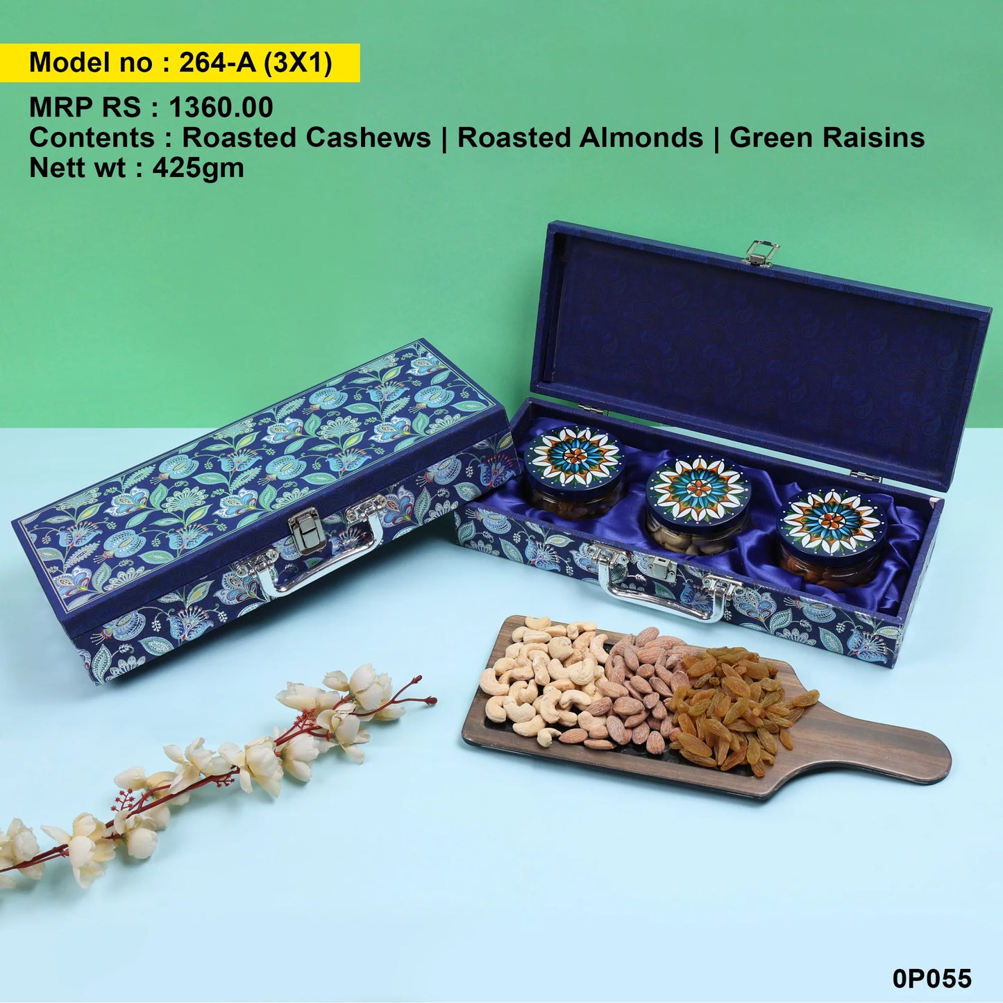 premium gift box | model no : 264-a (3x1)