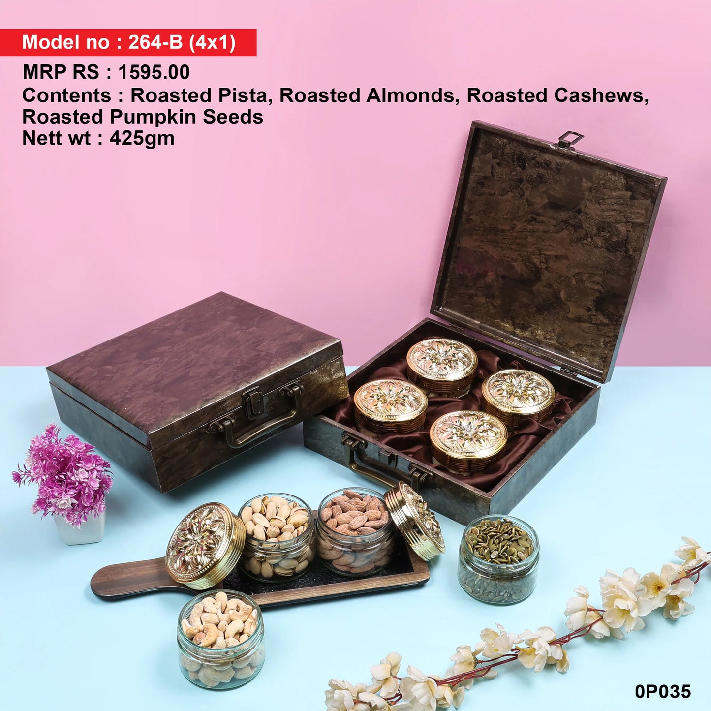 premium gift box | model no : 264-b (4x1)