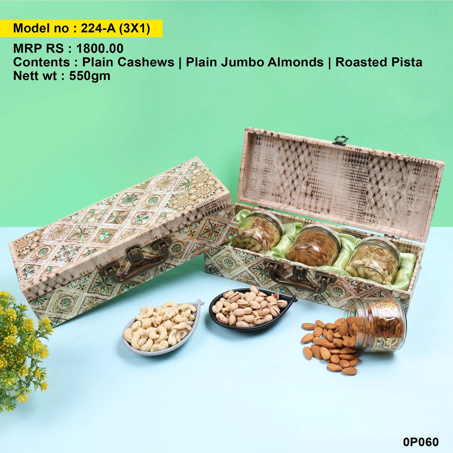 premium gift box | model no : 224-a (3x1)