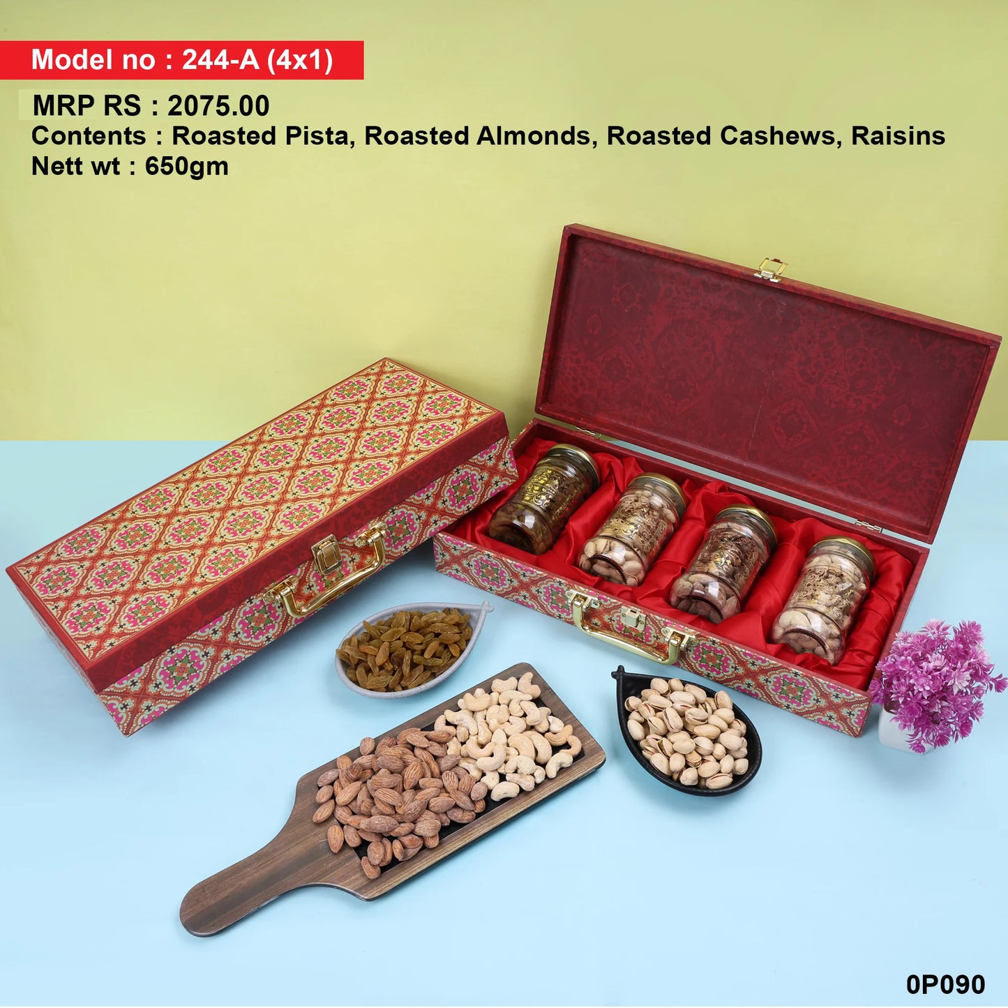 premium gift box | model no : 244-a (4x1)