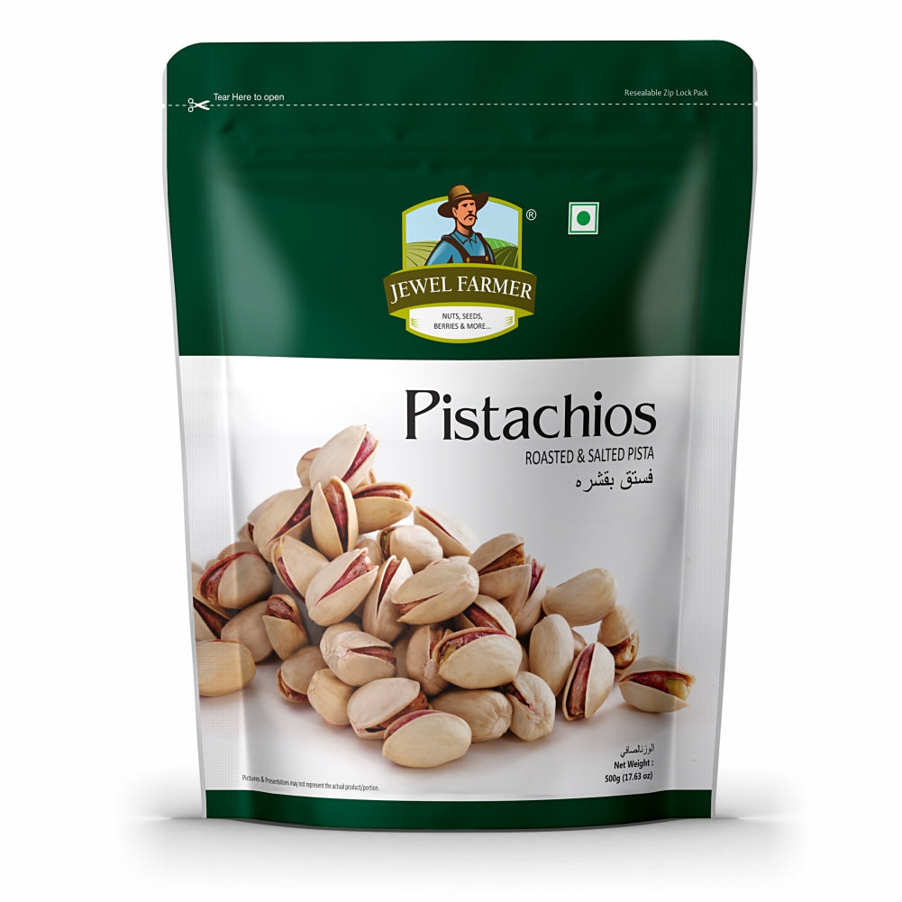 pistachios roasted & salted - 500g