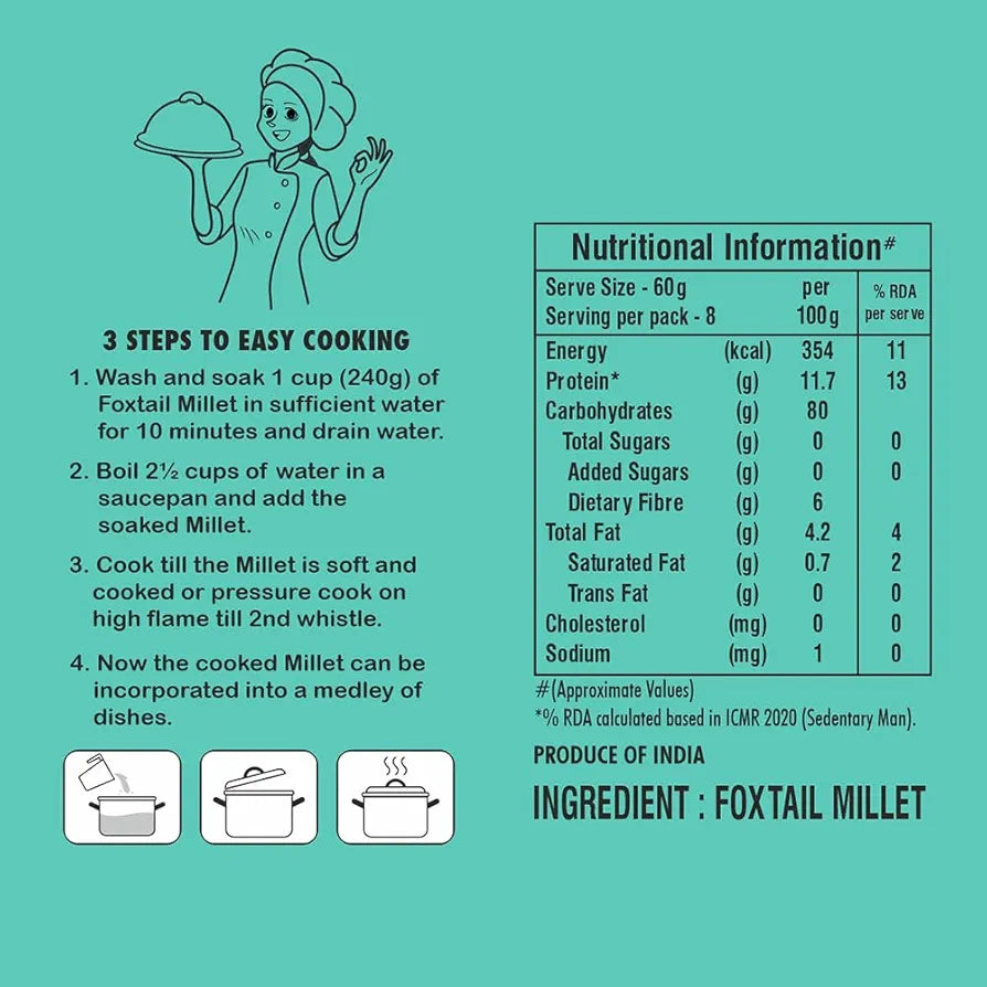 foxtail millet (kangni) - 500g