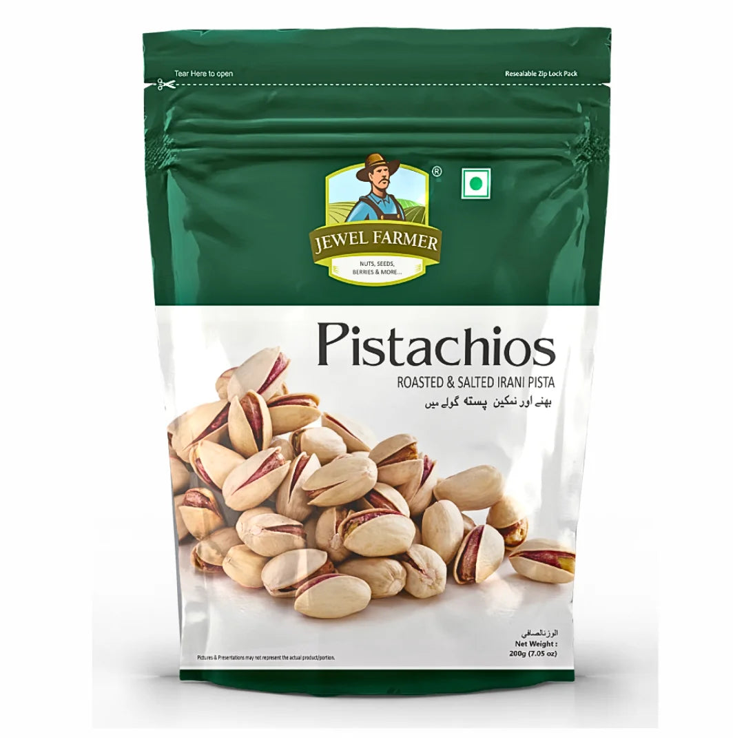 pistachios roasted & salted - 200g