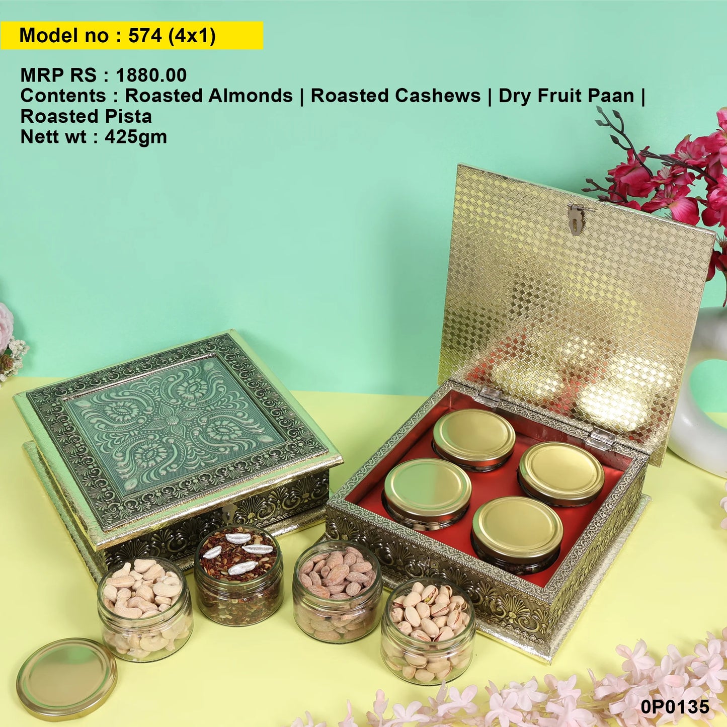 premium gift box | model no: 574 (4x1)