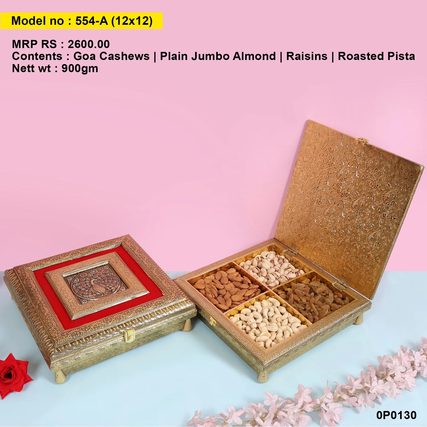 premium gift box | model no: 554-a (12x12)