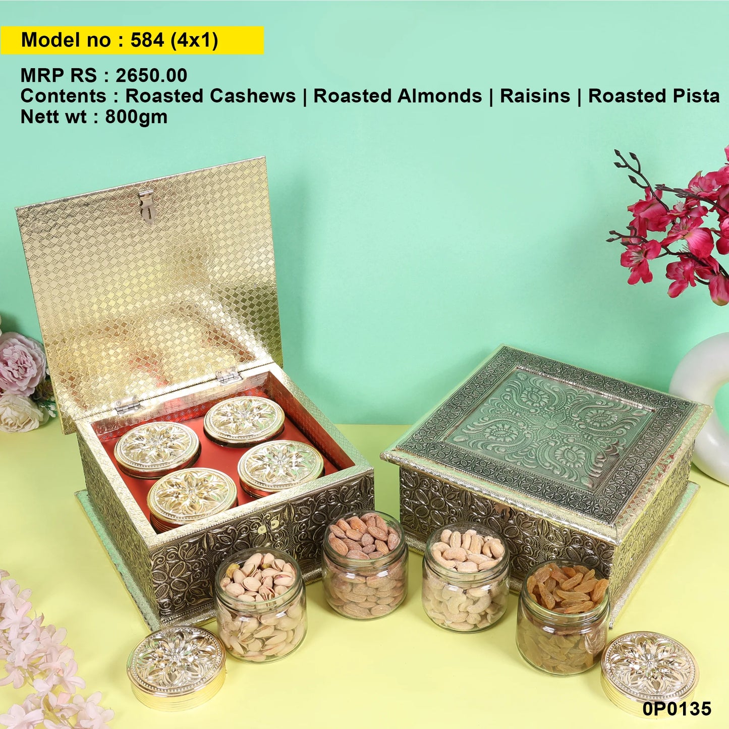 premium gift box | model no: 584 (4x1)