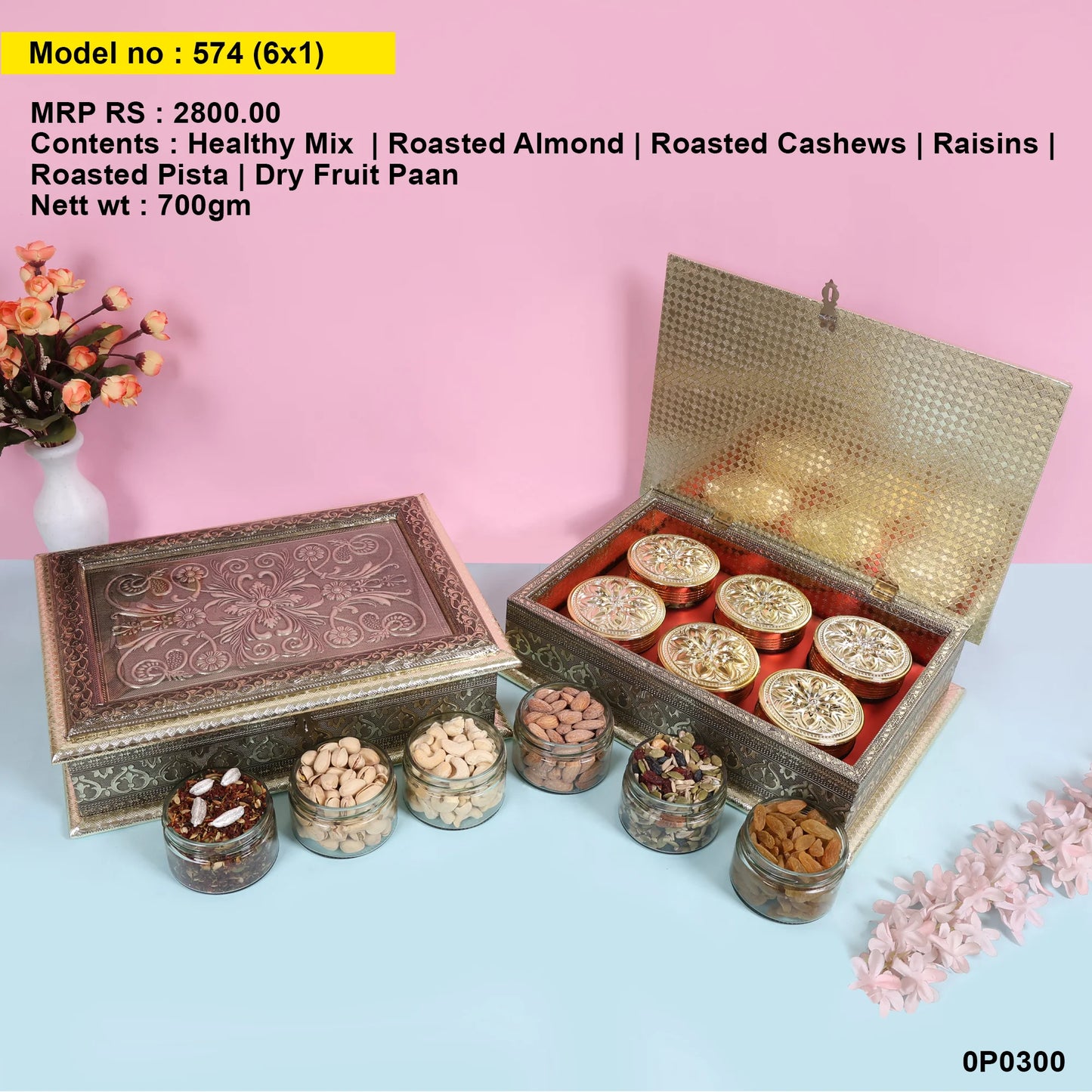 premium gift box | model no: 574 (6x1)