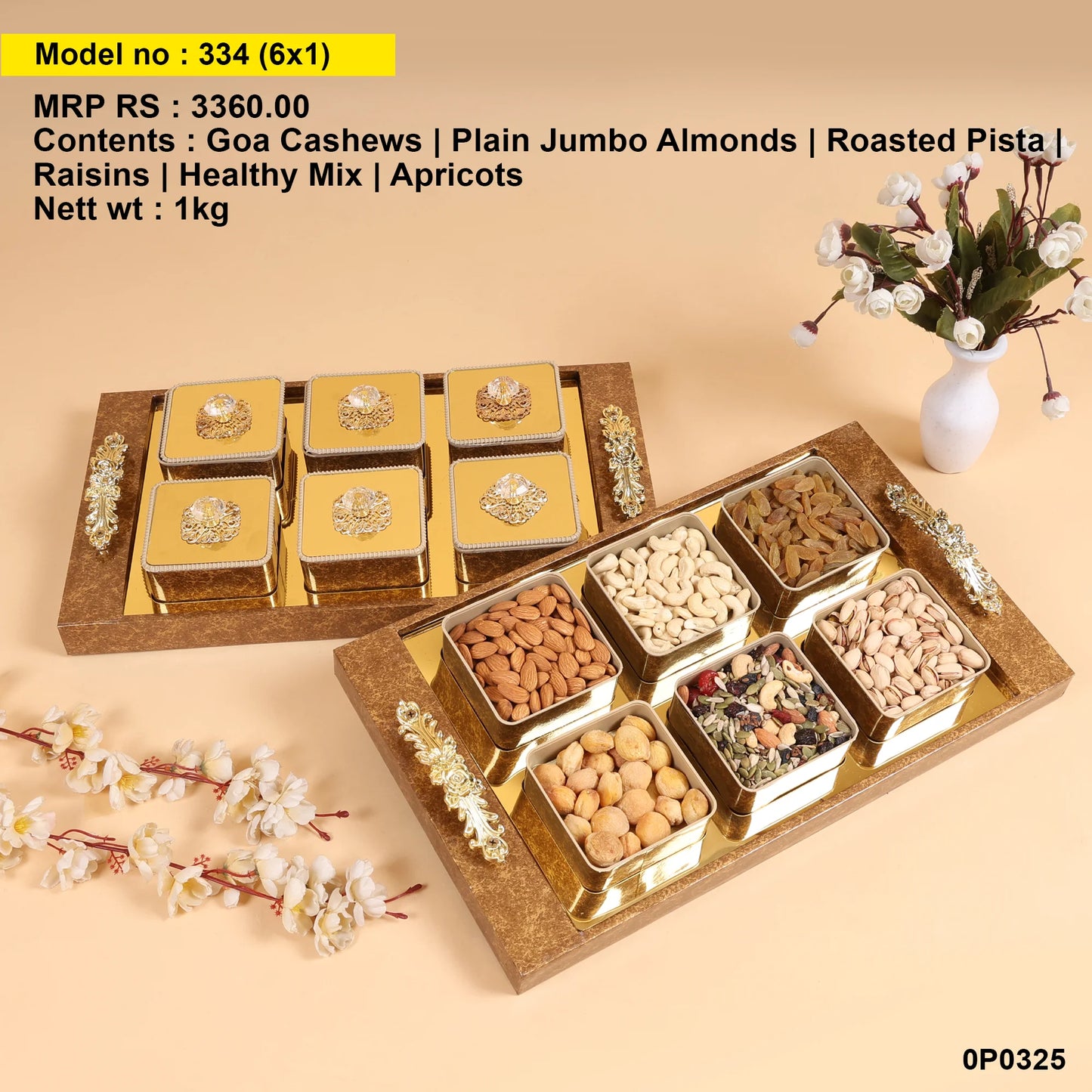 premium gift box | model no: 334 (6x1)