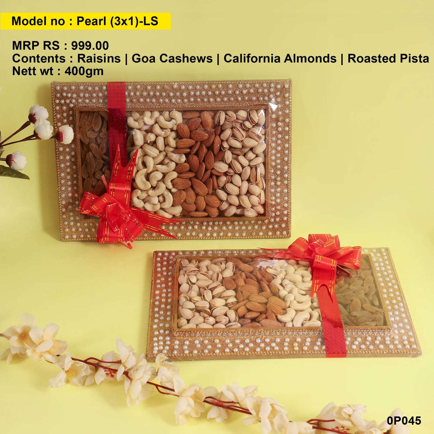 premium gift hamper | model no: pearl (3x1)-ls