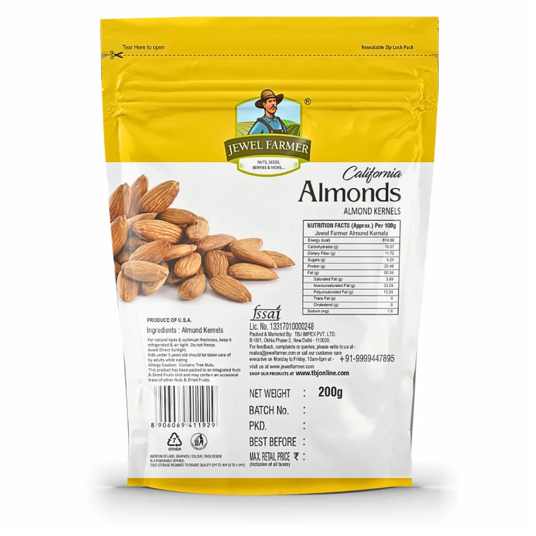 california almonds (badam) - 200g