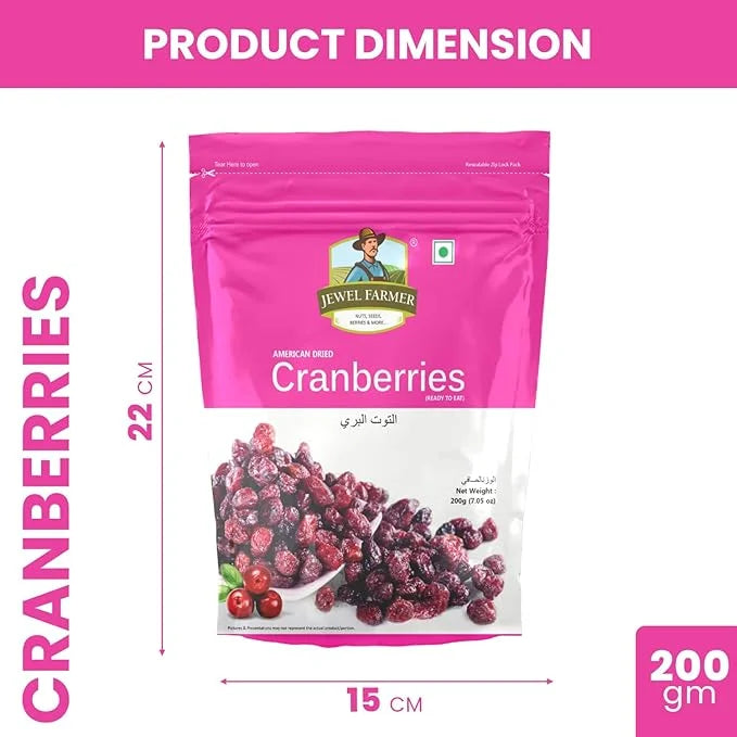 american dried cranberries - 200g