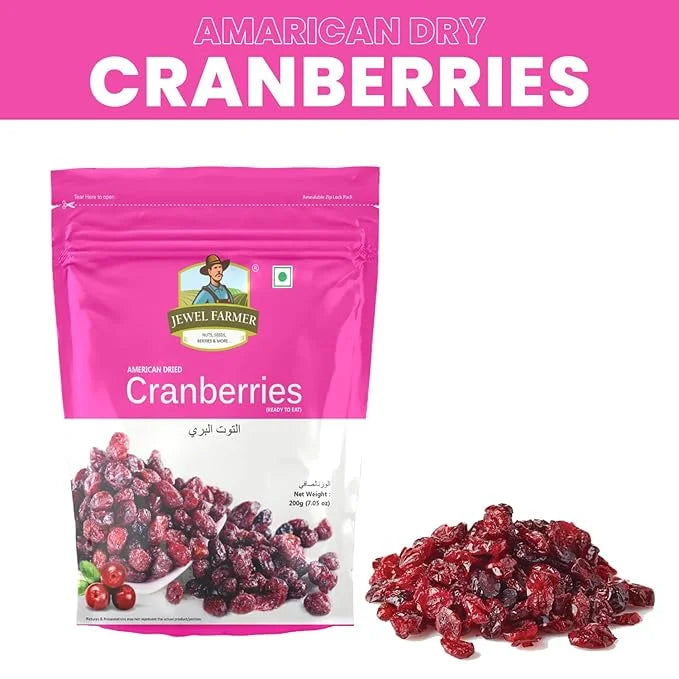 american dried cranberries - 200g