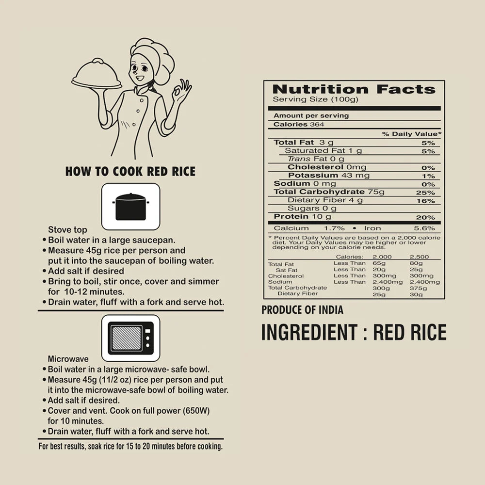 red rice - 500g