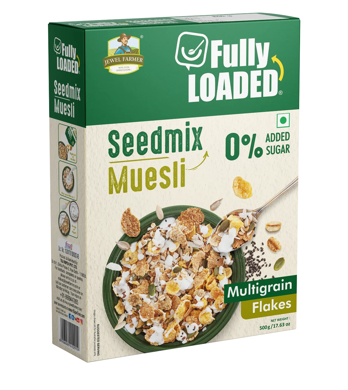 fully loaded seedmix muesli - 500g