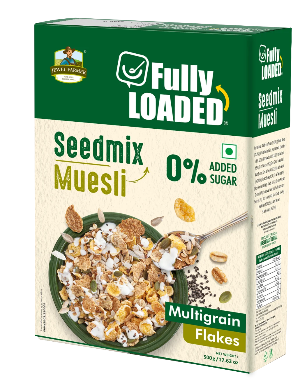 fully loaded seedmix muesli - 500g