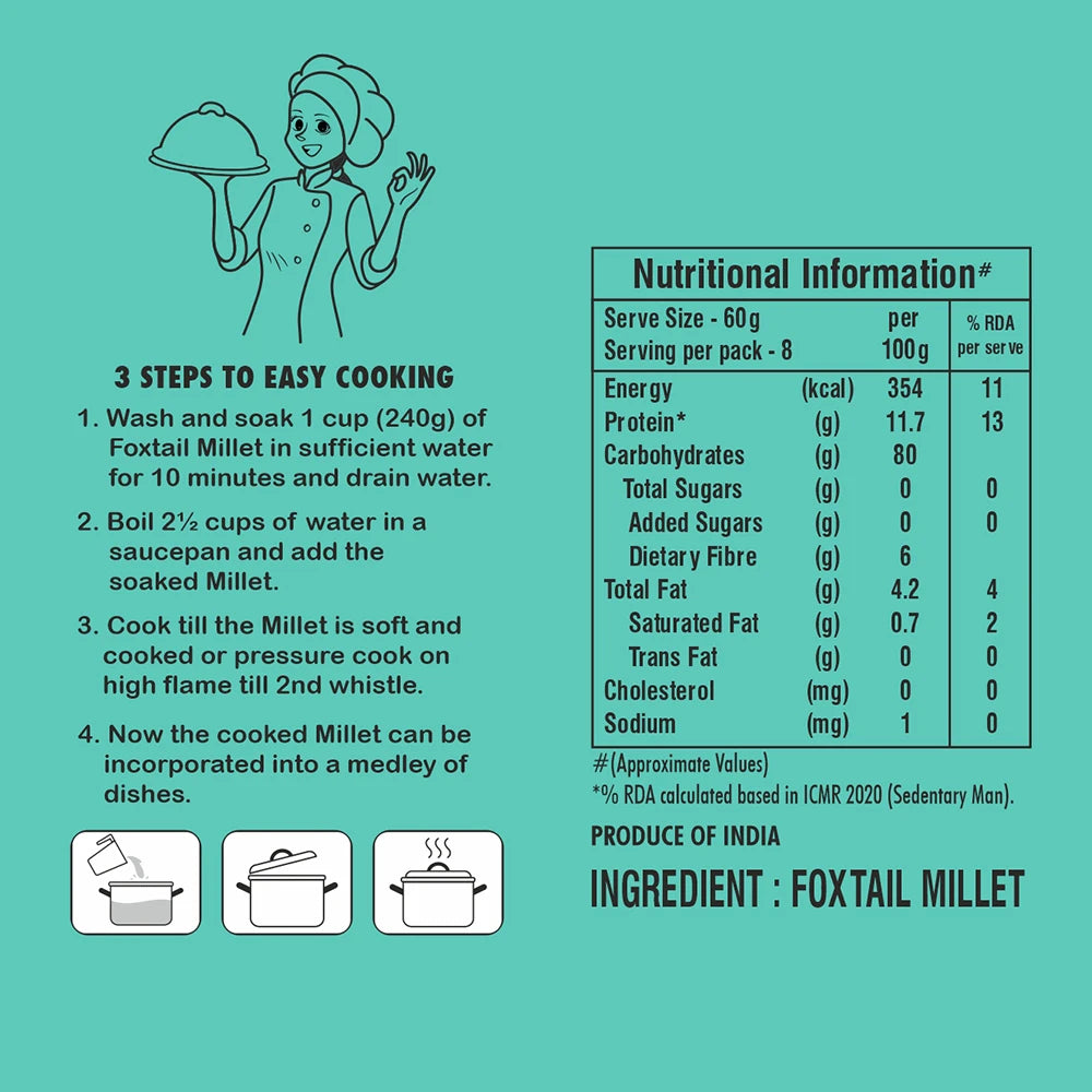 foxtail millet (kangni) - 500g