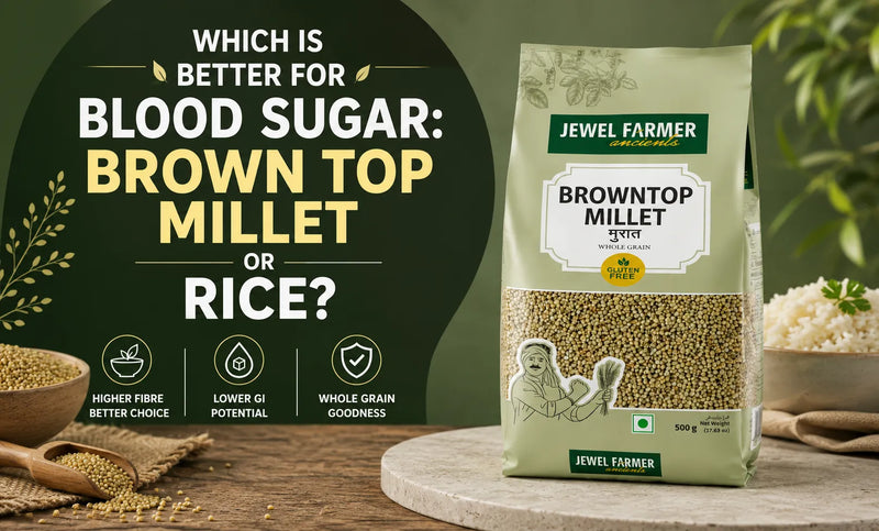 Brown Top Millet for Blood Sugar