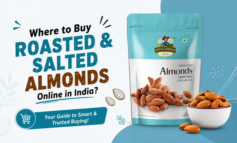 Buy Roasted & Salted Almonds Online 