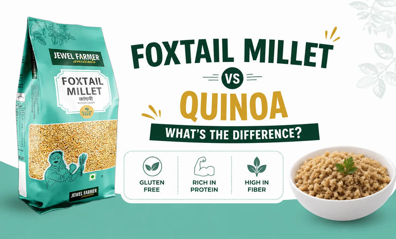  Foxtail Millet vs Quinoa
