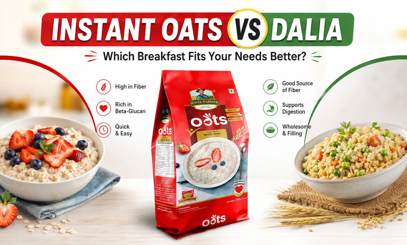  Instant Oats vs Dalia