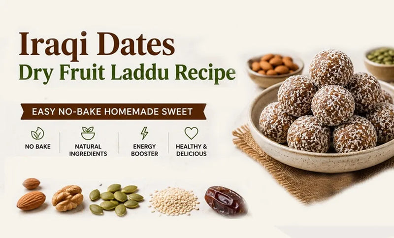 Iraqi Dates Dry Fruit Laddu
