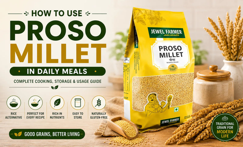 Proso Millet in daily meals