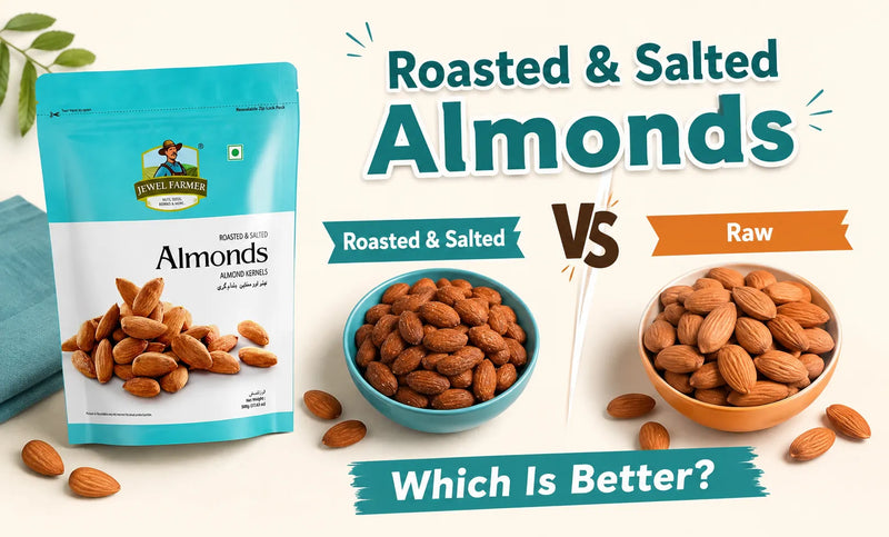 Raw vs Roasted Almonds