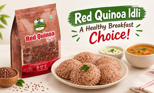 Red Quinoa Idli Recipe