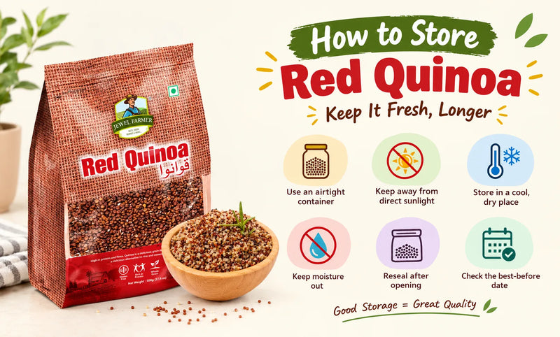  Red Quinoa Storage