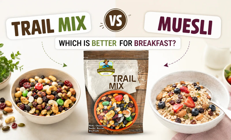 Trail Mix vs Muesli