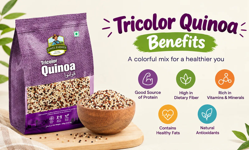  Tricolor Quinoa Benefits