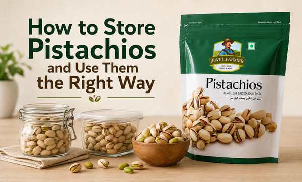 Pistachios Storage and Usage 