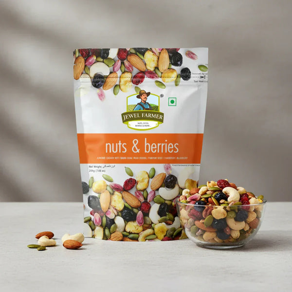 Are Nuts and Berries a Healthy Snack? Benefits of Jewel Farmer Nuts & Berries