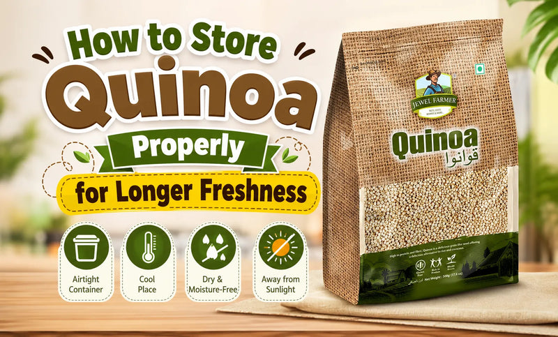 how to store quinoa