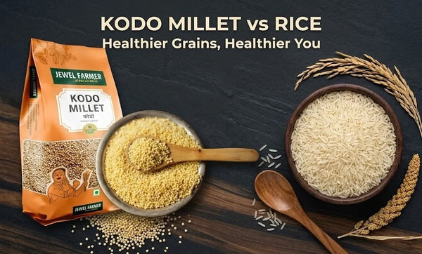 Kodo millet vs rice