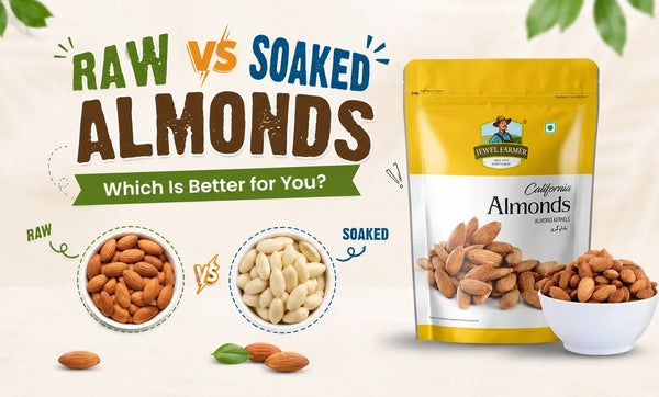  Raw Almonds or Soaked Almonds