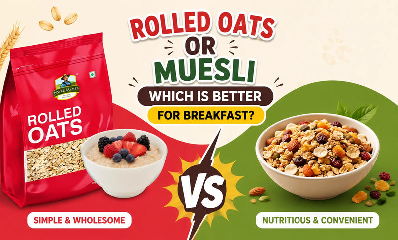 Rolled Oats vs Muesli