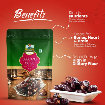 Seedless Dates - 500g