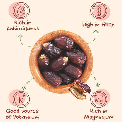 Seedless Dates - 500g