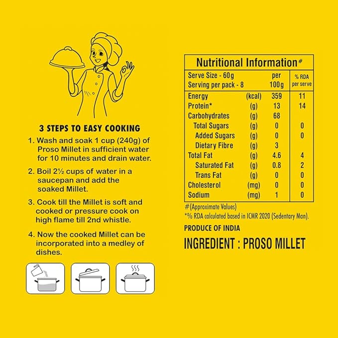 proso millet - 500g