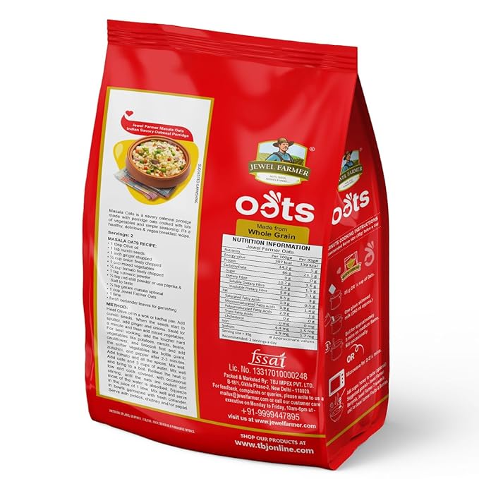 whole grain oats (instant oats) - (1 kg)