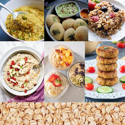 Whole Grain Oats (Instant Oats) - (1 kg)