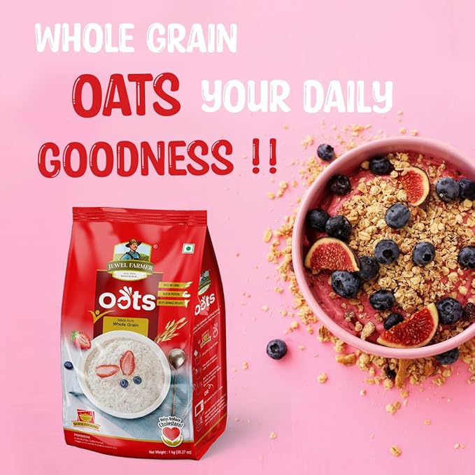whole grain oats (instant oats) - (1 kg)