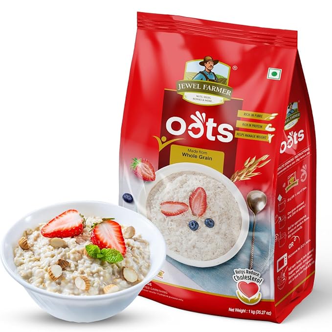 whole grain oats (instant oats) - (1 kg)