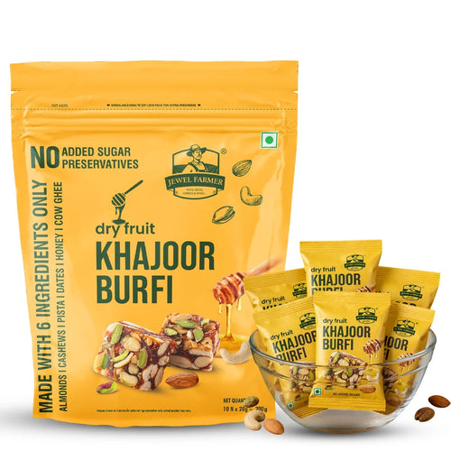 Dry Fruit Khajoor Burfi - 200g