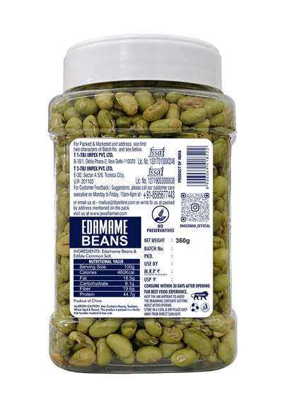 Snackman Edamame Beans (Salted & Crisp) - 360g