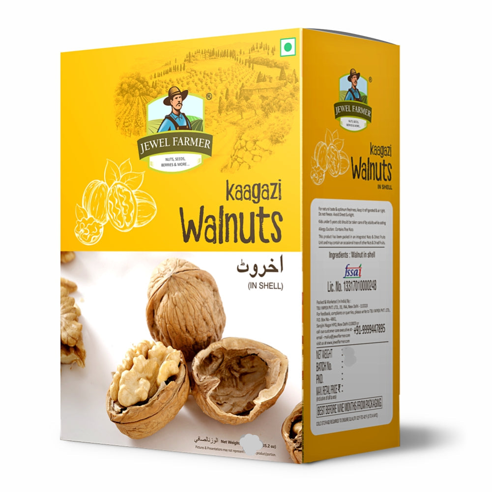 kaagazi walnuts in shell - (1kg)